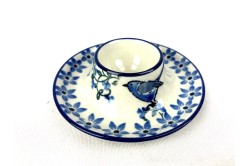 Bunzlau eierdop laag 1932X Bunzlau Eierdopjes laag